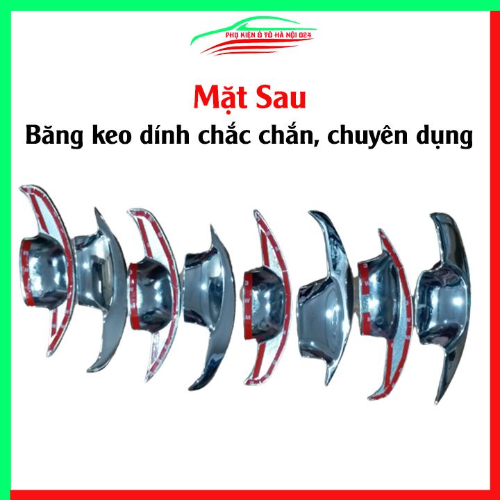 Ốp tay hõm mạ crom Rondo 2017-2022 sáng bóng chống trầy bảo vệ cửa xe ô tô