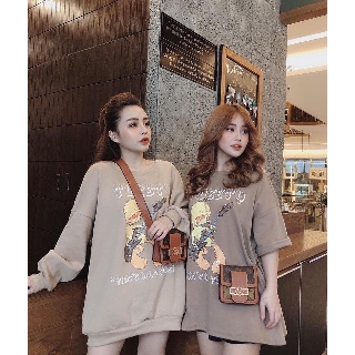 áo nữ dáng thụng kiểu dáng Unisex