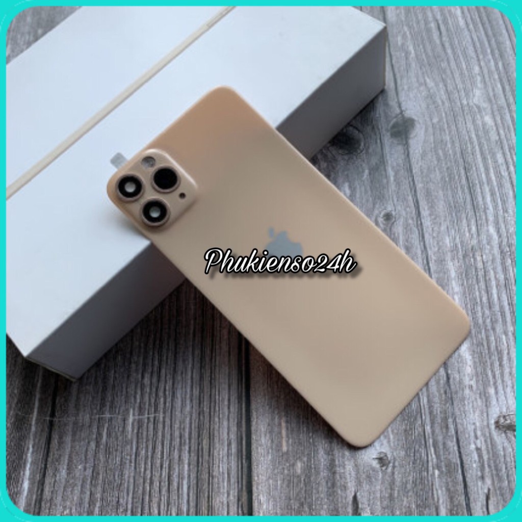 🌸HOT🌸 Dán Độ Giả Full nhám mặt sau 3 camera có Flash từ X / Xs / Xs Max lên 11 Pro /11 Pro Max