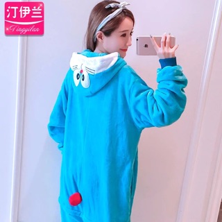 Pijama hình thú bông doremon