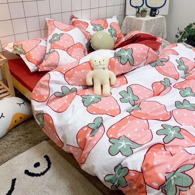 Bộ chăn phao ga gối poly cotton | BigBuy360 - bigbuy360.vn