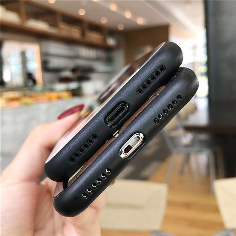[ IPHONE ] Ốp Lưng Kính Cường Lực Gấu Brown - A055 | BigBuy360 - bigbuy360.vn