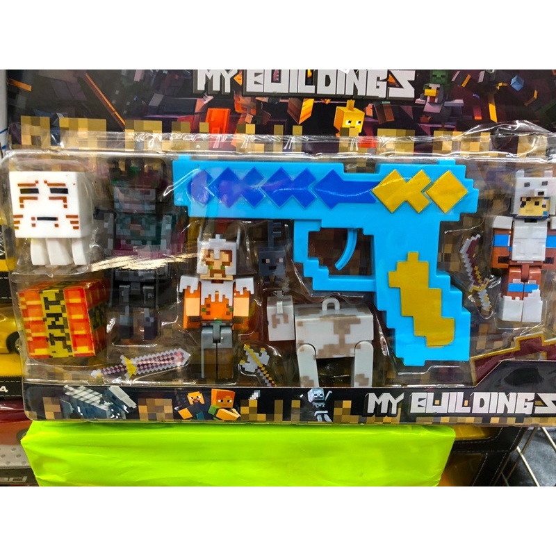 Đồ chơi lắp ráp mô hình nhân vật minecraft