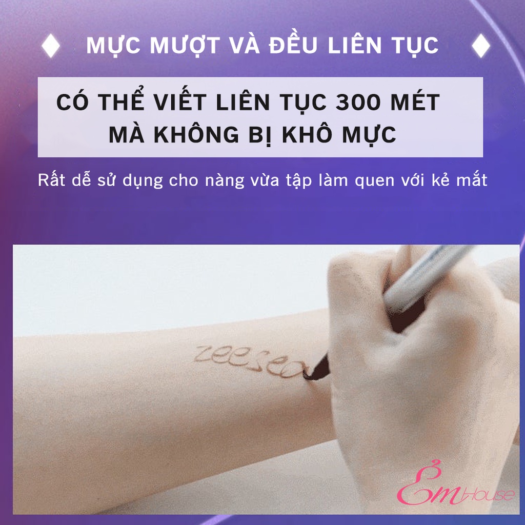 Bút Kẻ Mắt Nước Nhiều Màu ZEESEA Colorful Waterproof Tip Liquid Eyeliner