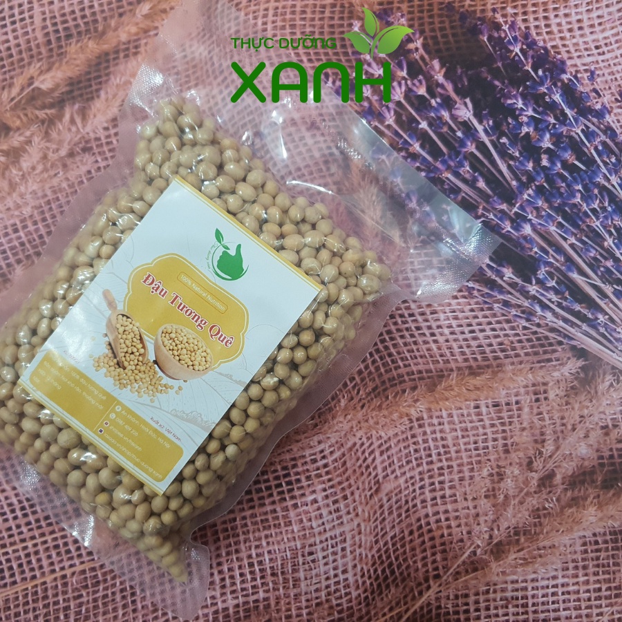 500Gr Đậu Tương Quê  Làm Sữa Hạt - Thực Dưỡng Xanh
