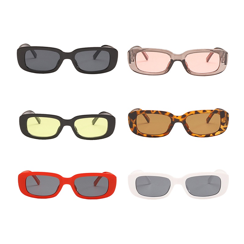 Kính mát chống tia UV400 gọng chữ nhật phong cách vintage thời trang cá tính cho trẻ em JP5