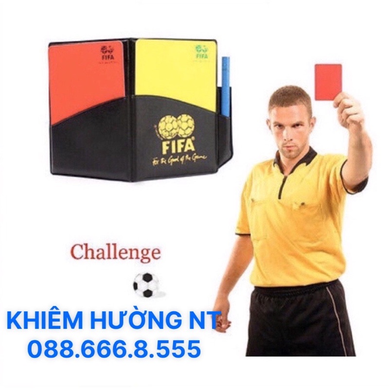 Thẻ Trọng Tài FIFA, Bộ Thẻ Đỏ Thẻ Vàng Công Nghê VAR