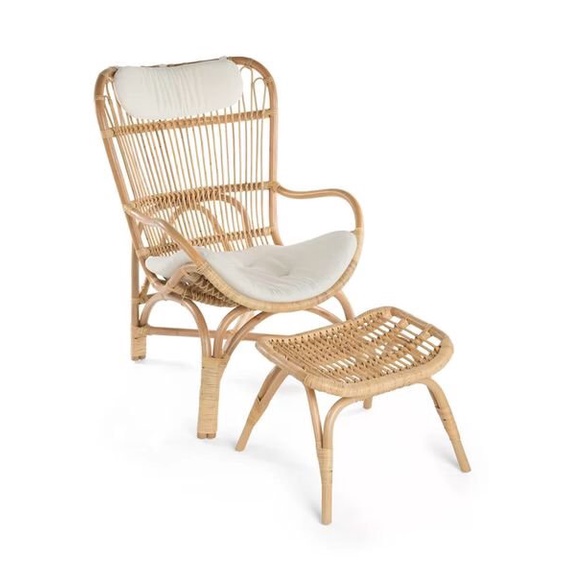 Ghế mây thư giãn lưng ngả , Decor phòng ngủ, phòng khách, nằm nghỉ ngơi đọc sách  M.A.Y