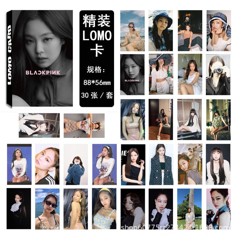 Lomo hộp 30 tấm BLACKPINK ẢNH IN RÕ NÉT