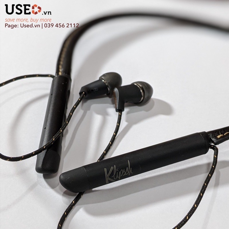 ( Vô địch tầm giá ) Tai nghe bluetooth KLIPSCH T5 Sport, T5 neckband , qua sử dụng | USDEVN