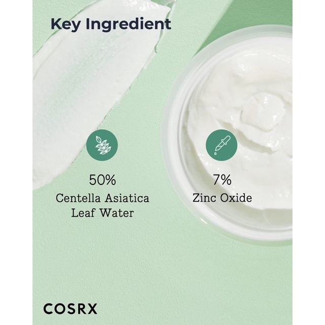 Kem dưỡng rau má giảm mụn và thâm COSRX CENTELLA BLEMISH CREAM 30g