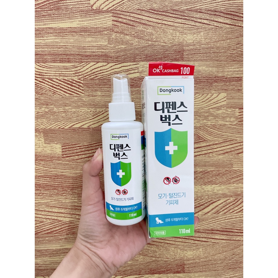 Xịt chống muỗi đuổi muỗi/ kem bôi muỗi và côn trùng cắn nội địa Hàn Quốc cho bé từ 6 tháng tuổi 100ml