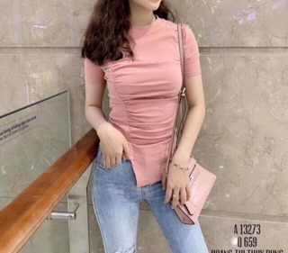 áo lệch vạt