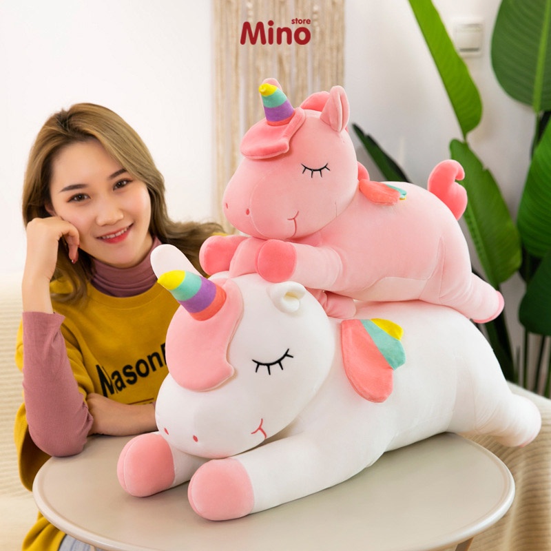 Gấu Bông Gối Ôm Ngựa Pony Cao Cấp Mino TH27