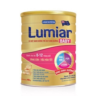 Sữa bột Lumiar Baby 800g - sản phẩm dành cho trẻ tăng cân, tiêu hoá tốt