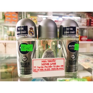 Lăn ngăn mùi Nivea Men Invisible For Black & White 50ml