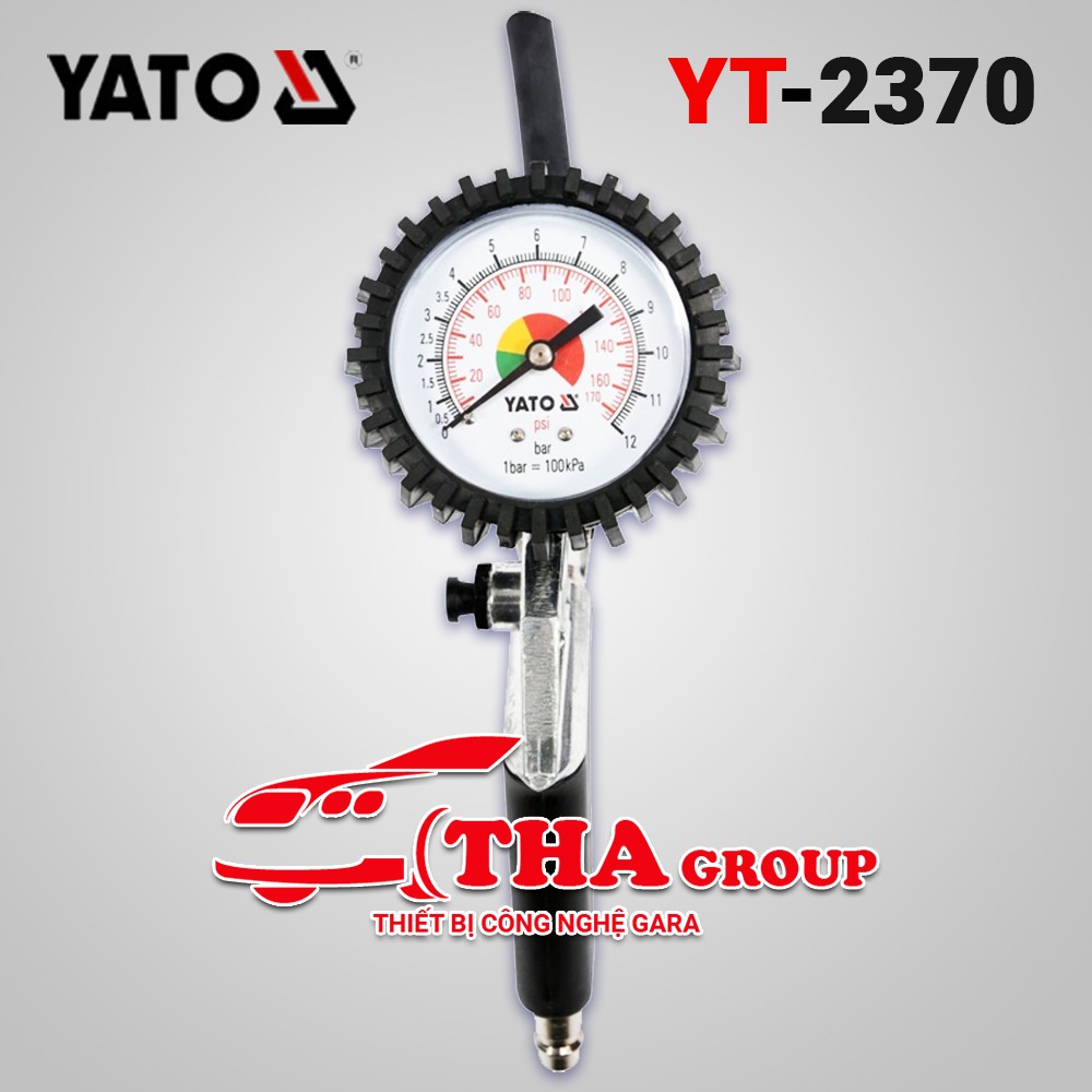 Đồng hồ bơm lốp Yato YT-2370 | YATO Thương hiệu đến từ Ba Lan