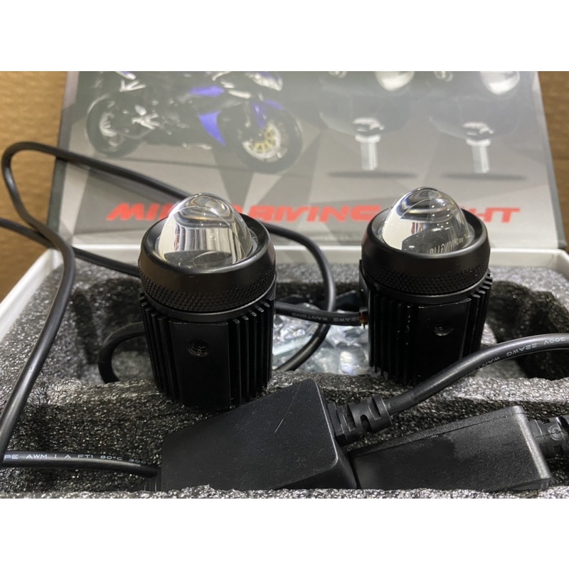 Đèn bi cầu mini 2 màu cos vàng pha trắng giá rẻ