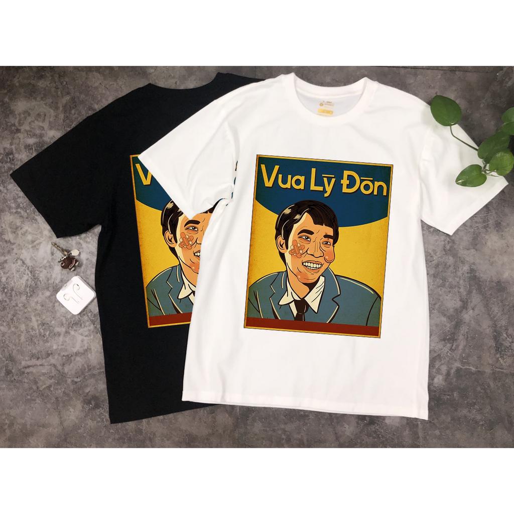 Áo thun vua lì đòn, áo thun unisex nam nữ vua lì đòn, có chất cotton 100%, phong cách trẻ trung, hottrend 2024