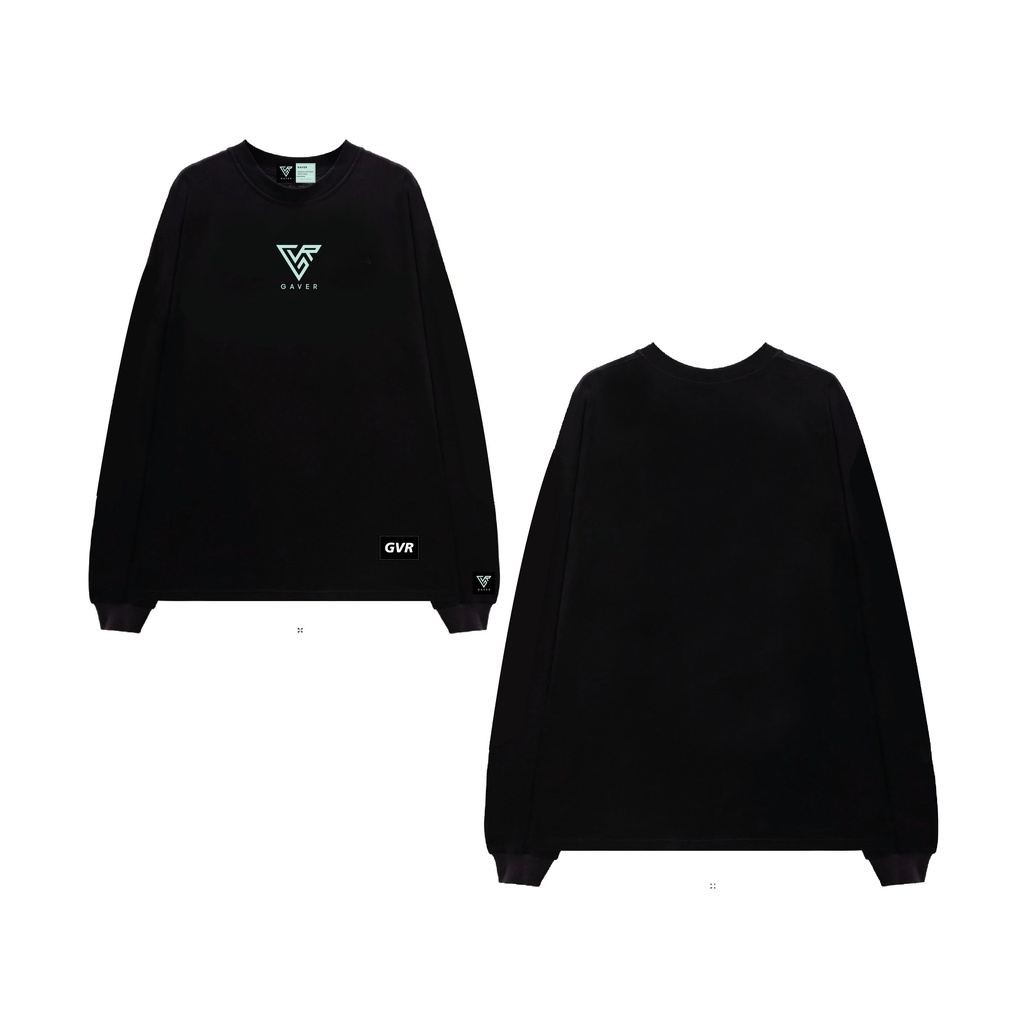 Áo SWEATER LOGO GAVER - unisex Nam Nữ + ( QUÀ TẶNG)