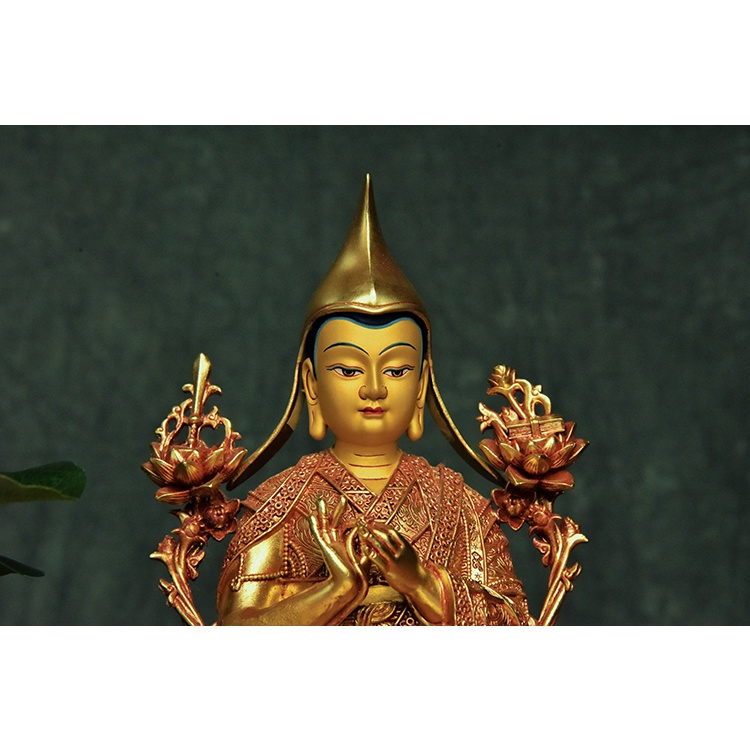 Tôn tượng Tsongkhapa - Pháp khí Mật tông - Phật giáo Tây Tạng