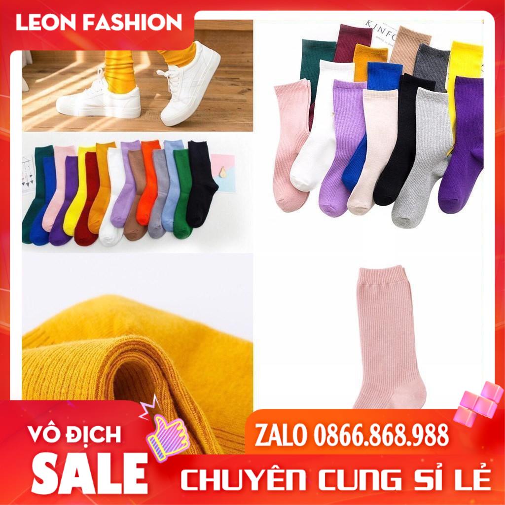 Vớ Len Cổ Nhún ⭐HÀNG LOẠI I⭐ Tất Nhún Vintage Cao Cổ PHONG CÁCH HÀN QUỐC
