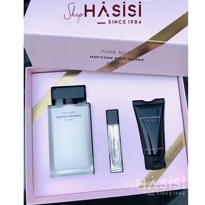 Set Nước Hoa NARCISORO - Pure Musc For Her EDP Giftset