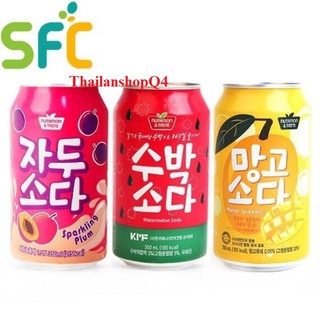 (HCM) Nước soda trái cây SFC 350ml Hàn Quốc HSD 12/2023