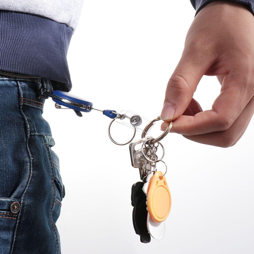 LEISURE Móc Khóa Dây Rút Có Thể Thu Gọn Siêu Bền Tiện Dụng