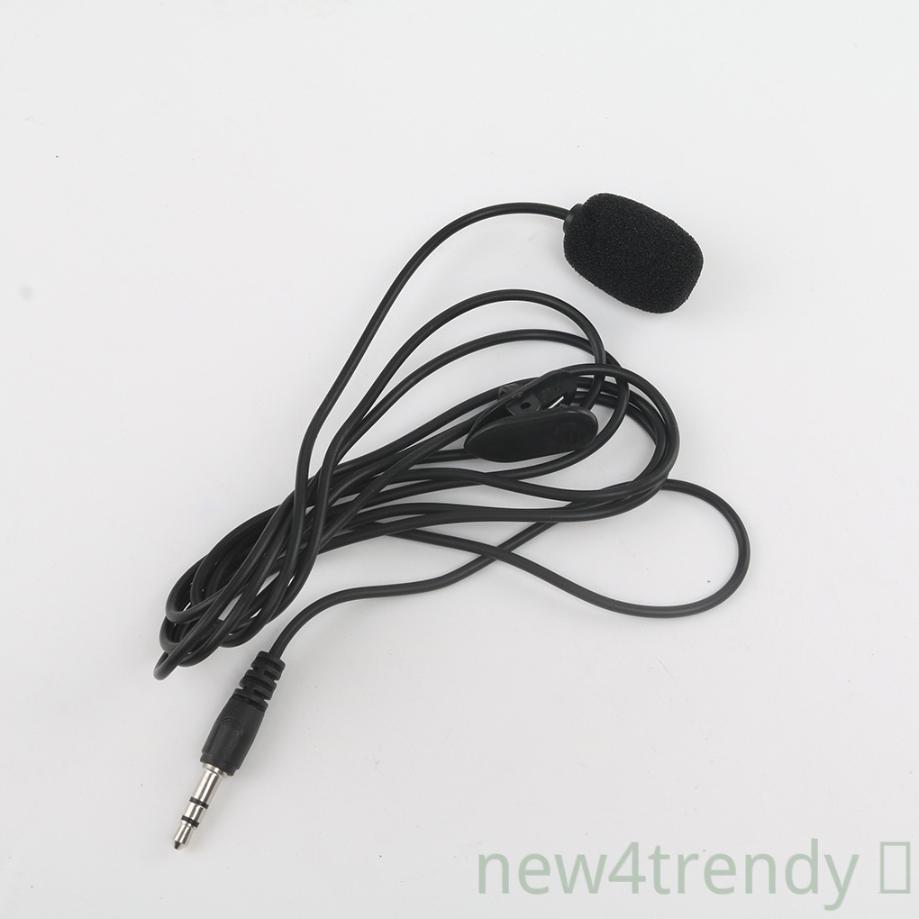 NEW.. External 3.5mm Clip-on Voice Tube Lapel Lavalier Microphone Mic for PC Laptop