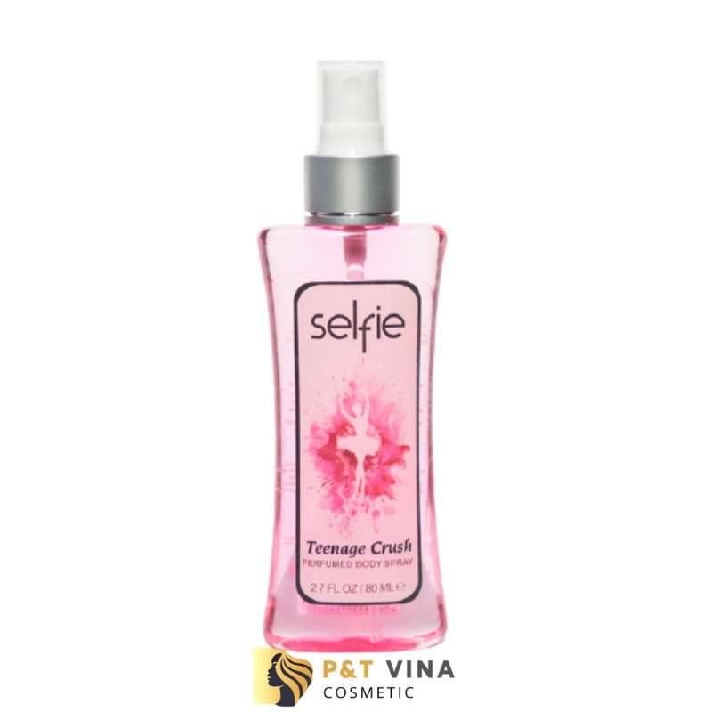 Xịt thơm toàn thân Selfie Teenage Crush 80ml