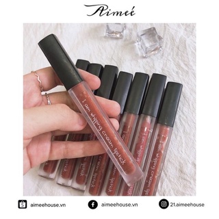 Son kem handmade màu đỏ cam đất