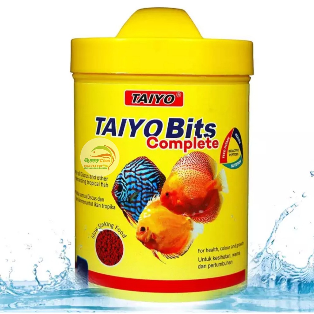 Taiyo Bit Complete Taiyo Ấn Độ thức ăn chuyên cho cá Dĩa 70Gr