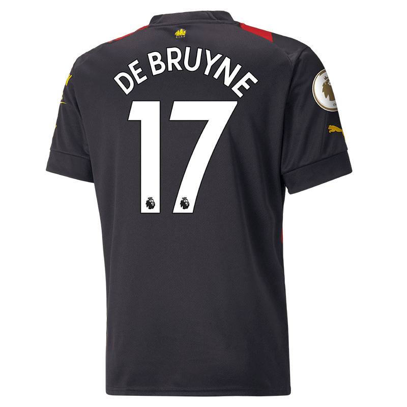 Áo Thun Bóng Đá HT1 2022-2023 Manchester City Away EPL Debuyne Foden Mahrez Bernardo Haaland Phiên Bản TH1