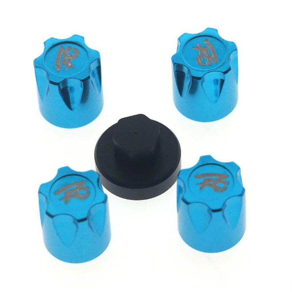 4 Đai Ốc M4 Bằng Hợp Kim Nhôm Chống Bụi Trang Trí Cho Xe Hơi Điều Khiển Từ Xa