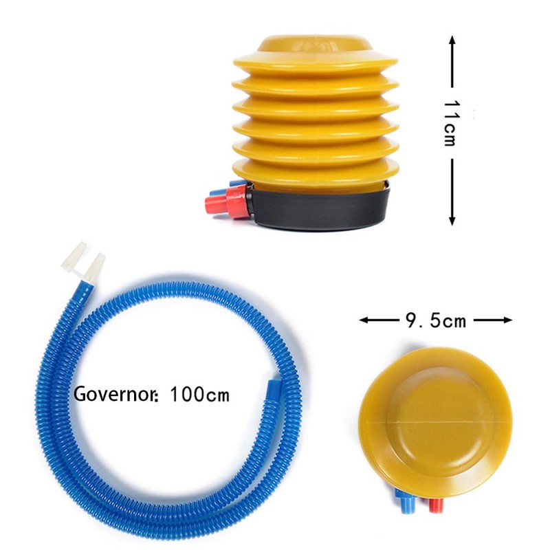 Dụng cụ bơm hơi bong bóng bằng chân 10cm x 10cm