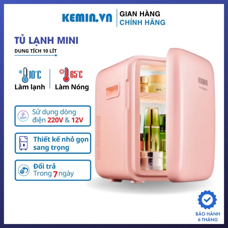 Tủ lạnh mini bảo quản mỹ phẩm 10 Lít