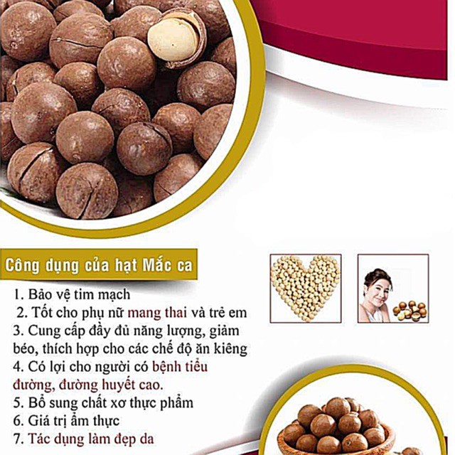 Hạt mắc ca Úc Macadamia Mourad's 500g tốt cho sức khỏe bà bầu, trẻ nhỏ, bổ sung dinh dưỡng date mới 2022