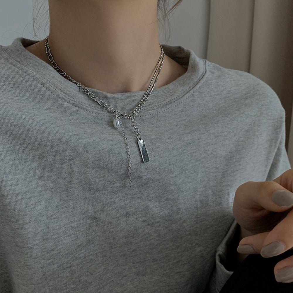 Vòng cổ Dạng Chuỗi Xinh Xắn Thời Trang Cho Bạn Gái|Vòng cổ Nữ Đính Hạt Charm