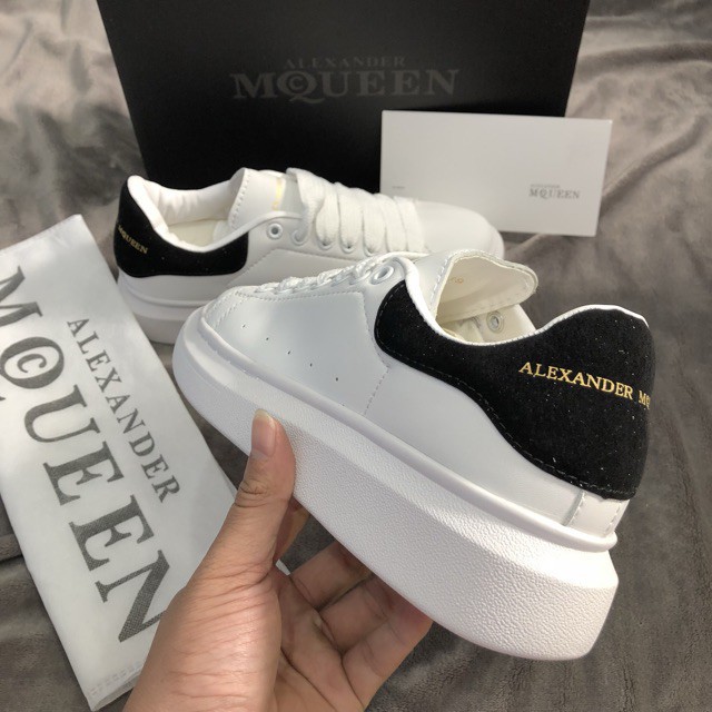 - Hàng nhập khẩu Giày mcqueen 💝FREESHIP💝 Giày Mcqueen trắng gót nhung hàng cao cấp giá xưởng Form dành cho cả nam nữ L