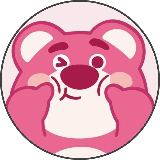 Giá đỡ điện thoại iring pop Gấu Hồng Dâu Tây dễ thương