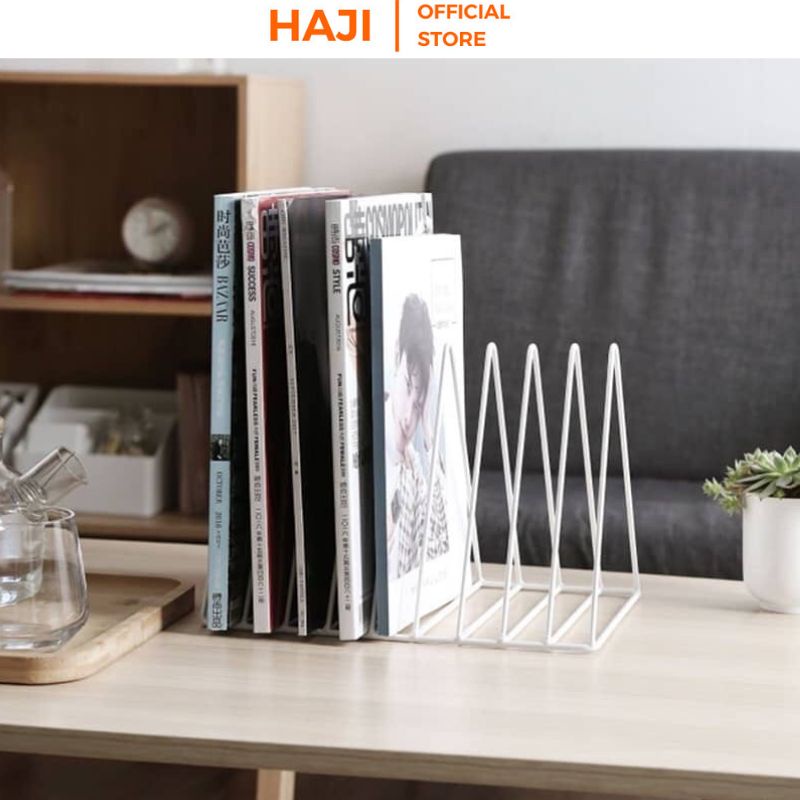 Giá sách mini decor góc bàn làm việc học tập HAJI C47