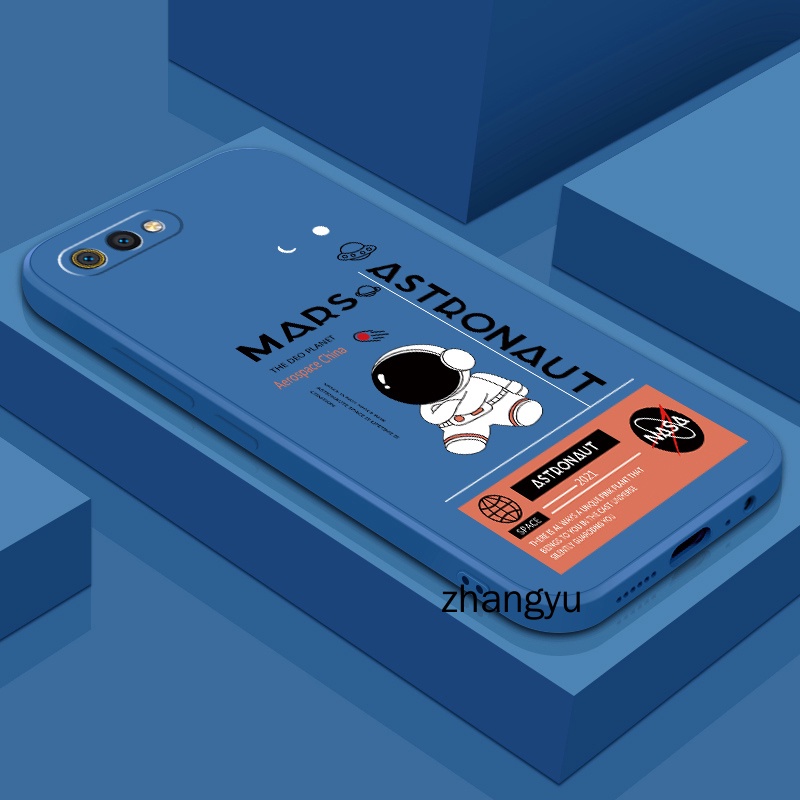 Ốp lưng Realme C2 NASA silicone phi hành gia điện thoại trường hợp mềm trường hợp bảo vệ trường hợp Ốp Điện Thoại Realme C2 Trường hợp điện thoại giá rẻ mới nhất