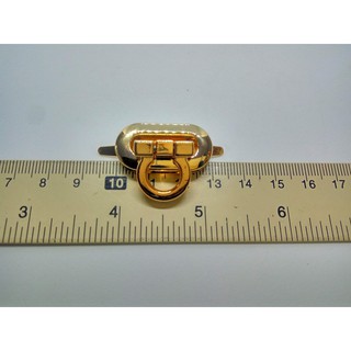 Khóa Lật Móng Ngựa Nhí- Mã số KA05-Màu Vàng