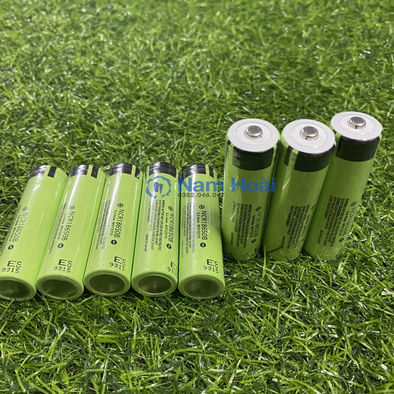 Pin Panasonic NCR 18650B, 3400mAh, 3.7V - 4.2V, đầu lồi