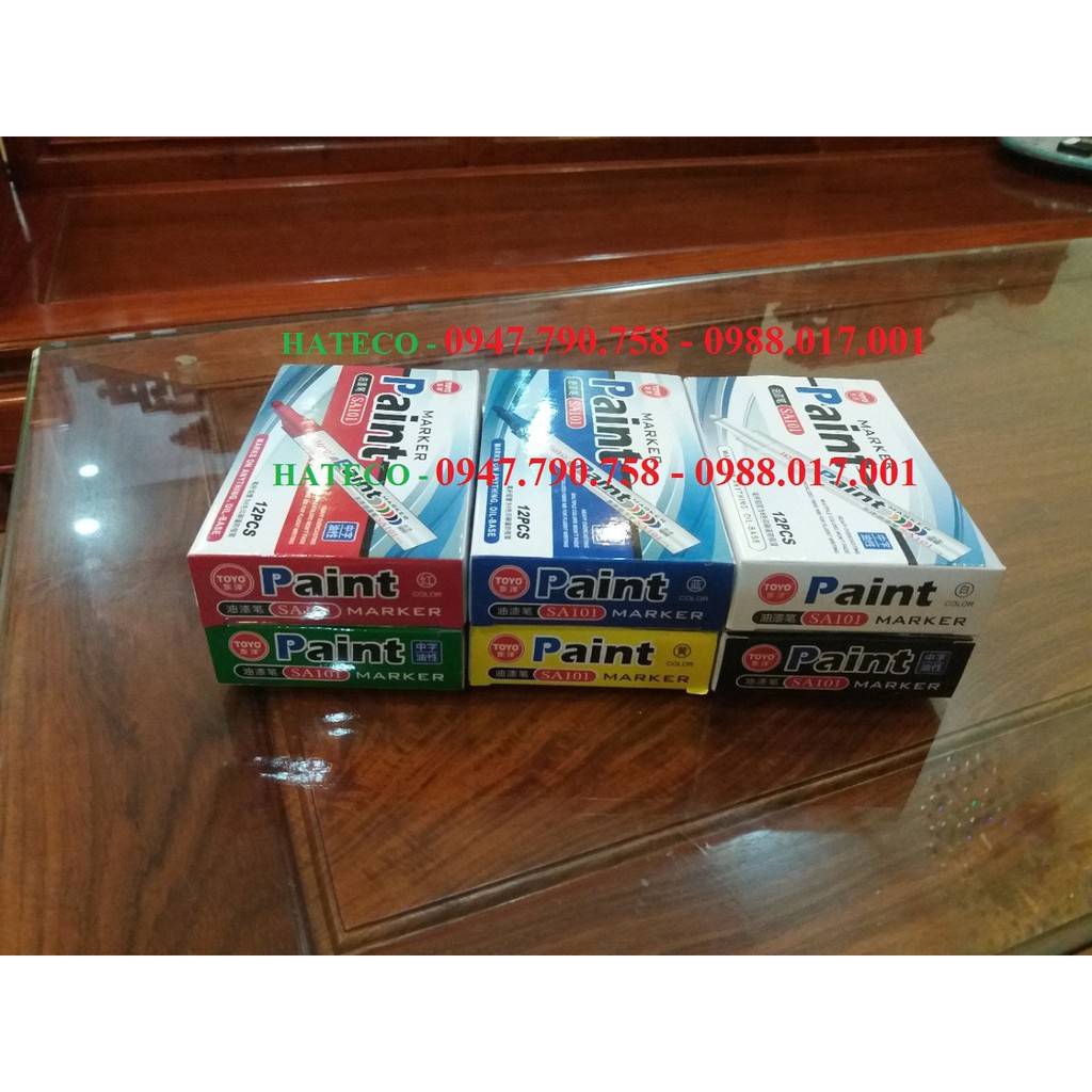 BÚT VẼ LỐP XE - BÚT SƠN TOYO 101 - VẼ THÔNG SỐ LỐP Màu trắng