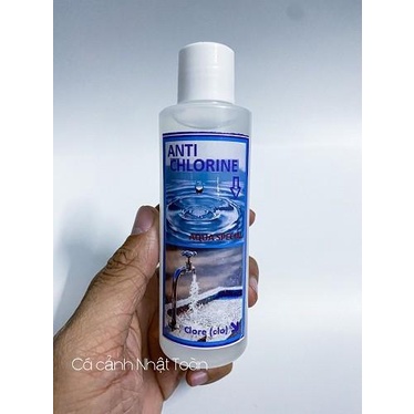 ANTI CHLORINE KHỬ CLO CỰC TỐT CHO BỂ CÁ 120ml (Hàng Chính Hãng)