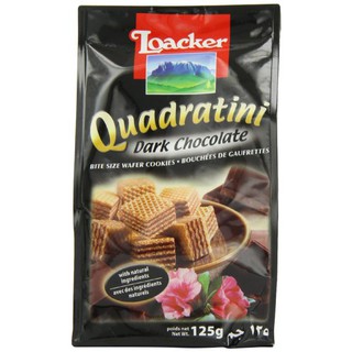 Bánh xốp Sôcôla đắng hiệu Loacker – túi 125gr