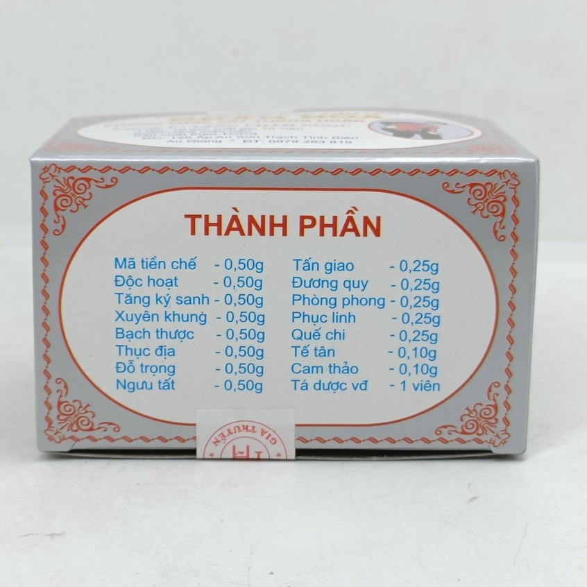 Phong thấp cốt thống hoàn Nhân Hòa, hỗ trợ sức khỏe cho người đau nhức cơ khớp, dây th