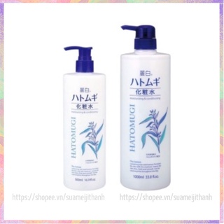 Nước hoa hồng Naturie Hatomugi Skin Conditioner 1000ML cân bằng da tinh chất ý dĩ